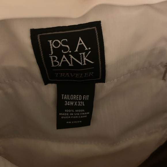 Tan Jos. A Bank pants - Picture 3 of 3